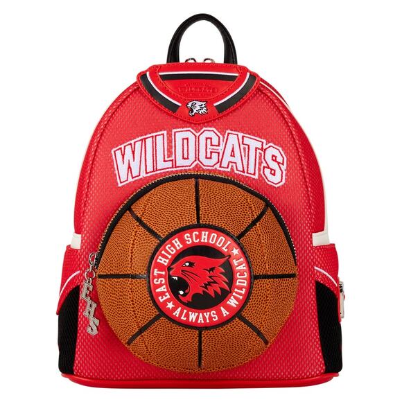 Loungefly Disney High School Musical Troy Bolton Wildcats Jersey Mini BackpacK main image 6